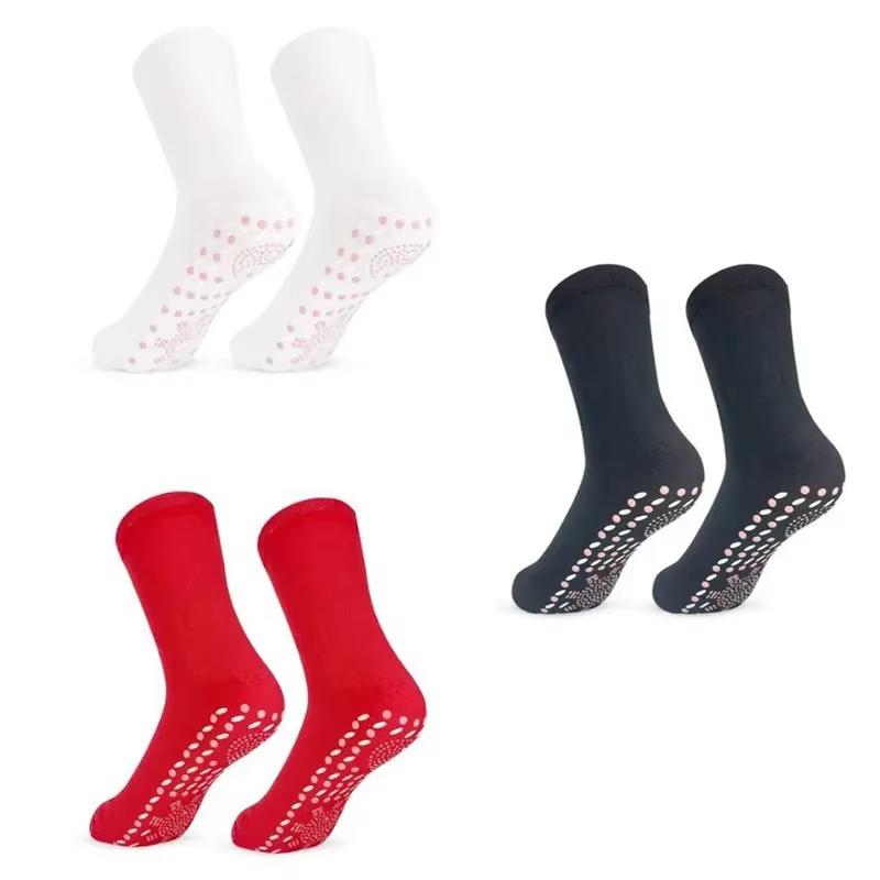 1/2/3/5pairs Comfortable Breathable Health Foot Massager Warm Winter Professional Socks Unisex Self-Heating Health Care Socks
