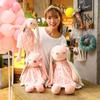 35CM Cute Cartoon Long Ears Rabbit Doll Baby Soft Plush Toys Rabbit Sleeping Plush Animal Toys