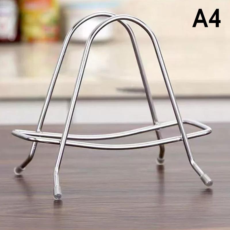 Multi-Purpose Stainless Steel Cutting Board Holder Rustproof Space Saving Chopping Board Durable Shelving Dish Stand