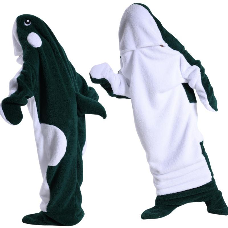 Grappig Cosplay Haai Onesie Kostuum Pak Volwassen Pyjama Cartoon Halloween Kerst Carnaval Slaapkleding Jumpsuit Kinderkleding Hombre M(190) - 153-170cm