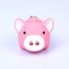 Cute Pig Style LED Light Sound Key Chain Keyring Car Bag Pendant Decoration Gift