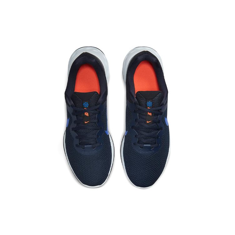 Nike Revolution 6 Dark Obsidian Hyper Royal Men Sneakers Blue Black Grey-Fog DC3728-400