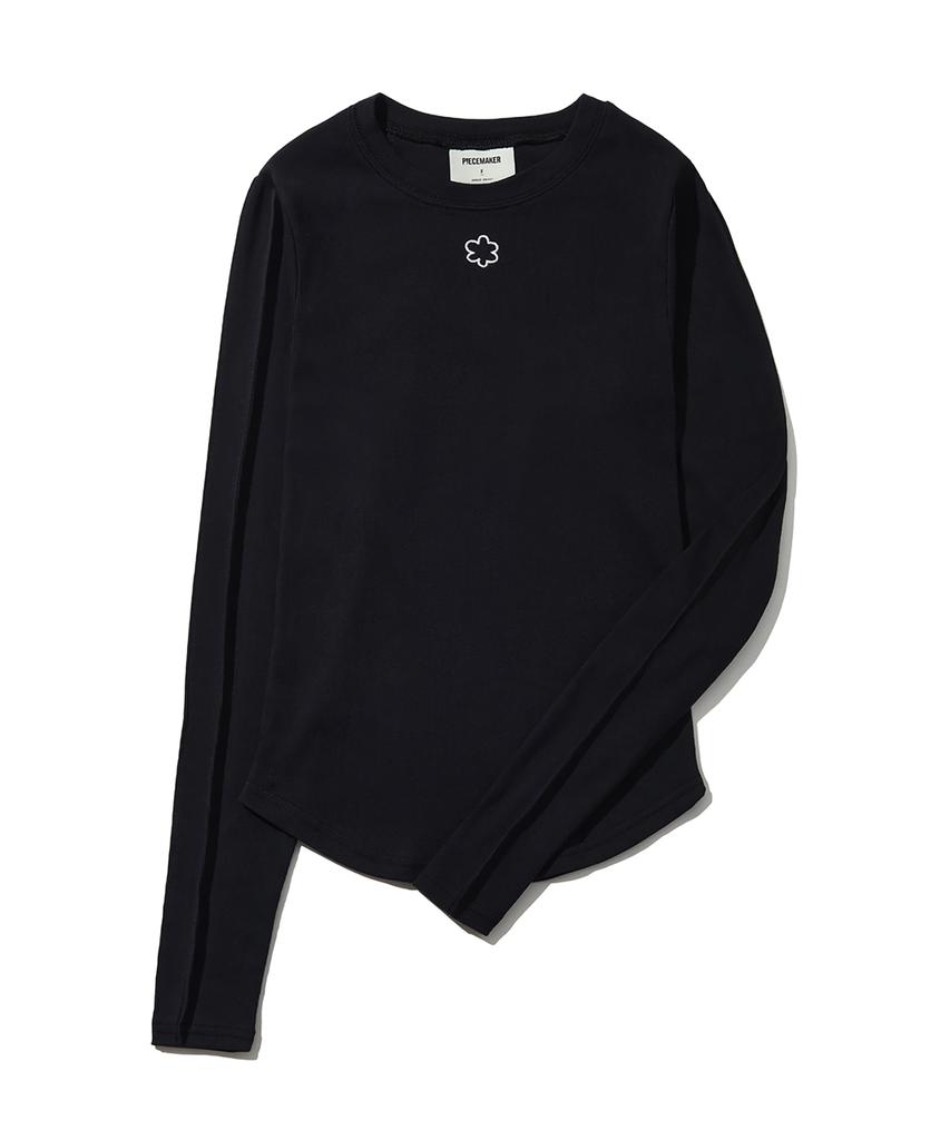 PEACE MAKER Daisy Slim Ls (Black)
