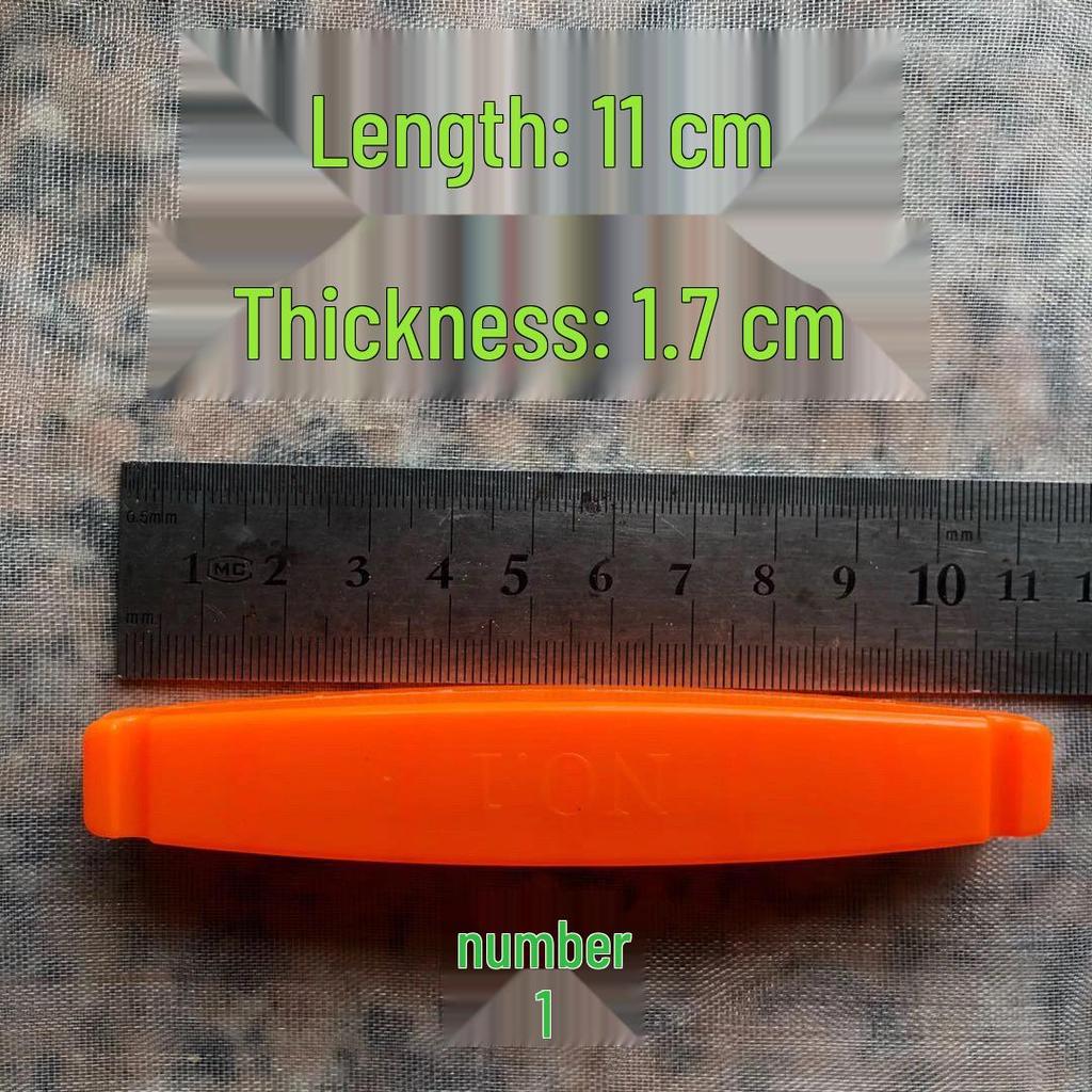 Plastic Fishing Net Float Bobber - Model 12345, Single/Three Layer Net Tying Float Ball