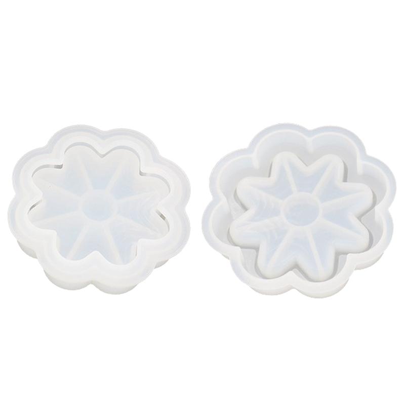 

Storage Box Resin Molds,Silicone Jar Molds for Epoxy Casting, Decoration Crafts Mold for Jewelry Trinket Container