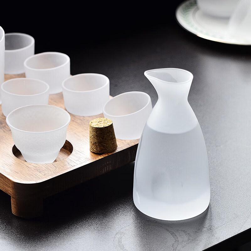 Chixing Gehamerd Glas Sake Set