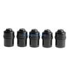Y5GD 5 Pack E27 Lamp Holder Black Vintage Lamp Base LED Fitting Socket Lamp Accessories Plastic Chandelier Base Lamps Sockets
