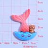 10Pcs New Mini Cute Cartoon Shell, Turtle, Octopus, Seahorse, Whale Flat Back Resin Cabochons DIY Jewelry Craft Decoration