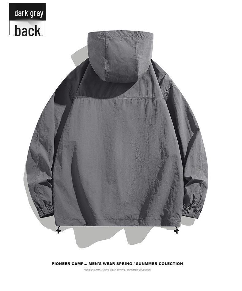 Dopamine UV Protection Couple's Windbreaker: Lightweight, Breathable Summer Skin Clothing for Men & Women, Ideal for Climbing & Outdoor Activities.