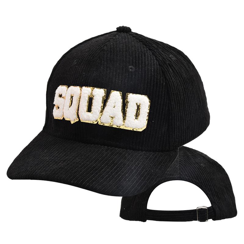 New Unisex Squad Bride Corduroy Baseball Caps Outdoor Adjustable Trucker Cap Hip Hop Snapback Dad Hat for Women Casual Sun Hats