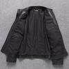 New Autumn Genuine Leather Jacket for Men's Short Korean Style Slim Vegetable Tanned Sheepskin Motorcycle Leather Jacket