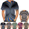 Herren und Damen Rundhals Neues Mode 3D Druck Visuell Schwindelerregendes Muster T-Shirt Street Unisex Kinder Neues Mode Oberteil 100-6XL