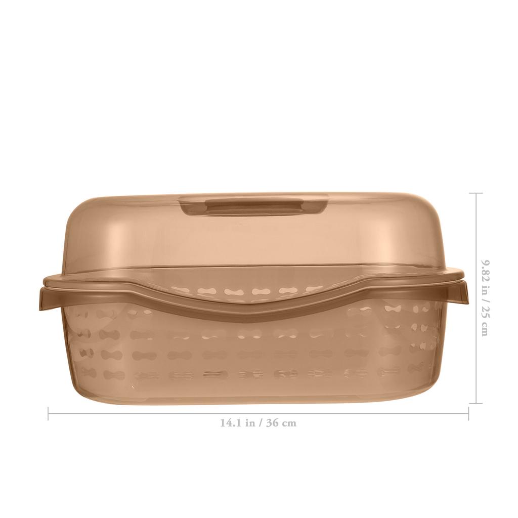 1Pcs Kitchen Organizer Colander Basket Detachable Lid Tableware Storage for Bowls Plates Bottles Fruit Vegetable Cleaning