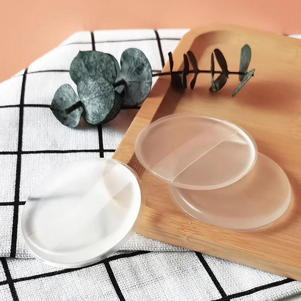 Soft Silicone Gel Powder Puff Sponge For Cosmetic Face Foundation BB Cream No Powder Eating Powder Cosmetic Puff Makeup Tools