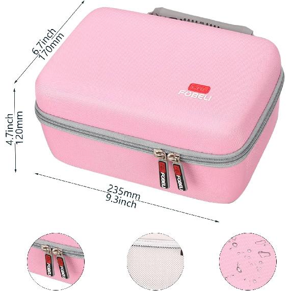 FBLFOBELI Hard Case for POLONO/for Phomemo/for SVANTTO/for YOTON/for Rollo/for Nelko/for Omezizy Bluetooth Thermal Shipping Label Printer - 241BT