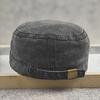 Big Size Hats Flat Top Casual Washed Cotton  Adjustable S M  L Military Caps Men Women Unique Design Vintage Four Seasons