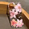 Funda de Silicona Suave con Estampado Floral de Hibisco para iPhone 16 15 13 14 12 11 Pro Max 16E 7 8 Plus SE2 X XR XS 13 Mini Cubierta Transparente