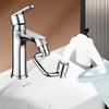 1080 Swivel Faucet Extender Universal Splash-Proof Dualed Spray Modes Rust-Proof Bathroom Sink Accessories With Adapter