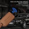 Custodia Portachiavi per Auto in Vera Pelle per Volvo EX30 Borsa Portachiavi Bluetooth Resistente Custodia Portaoggetti con Portachiavi