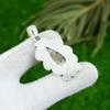 Pear Howlite Gemstone Engagement Sister Boho Pendant Jewelry 925 Sterling Silver