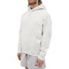 Nike Kangaroo Pocket Embroidered Logo Hoodie Pullover Long Sleeve Sweatshirt Men Tops White CV0552-030