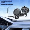 X037 Short Type Car Phone Holder Suction Cup Base Long Arm Cellphone Bracket