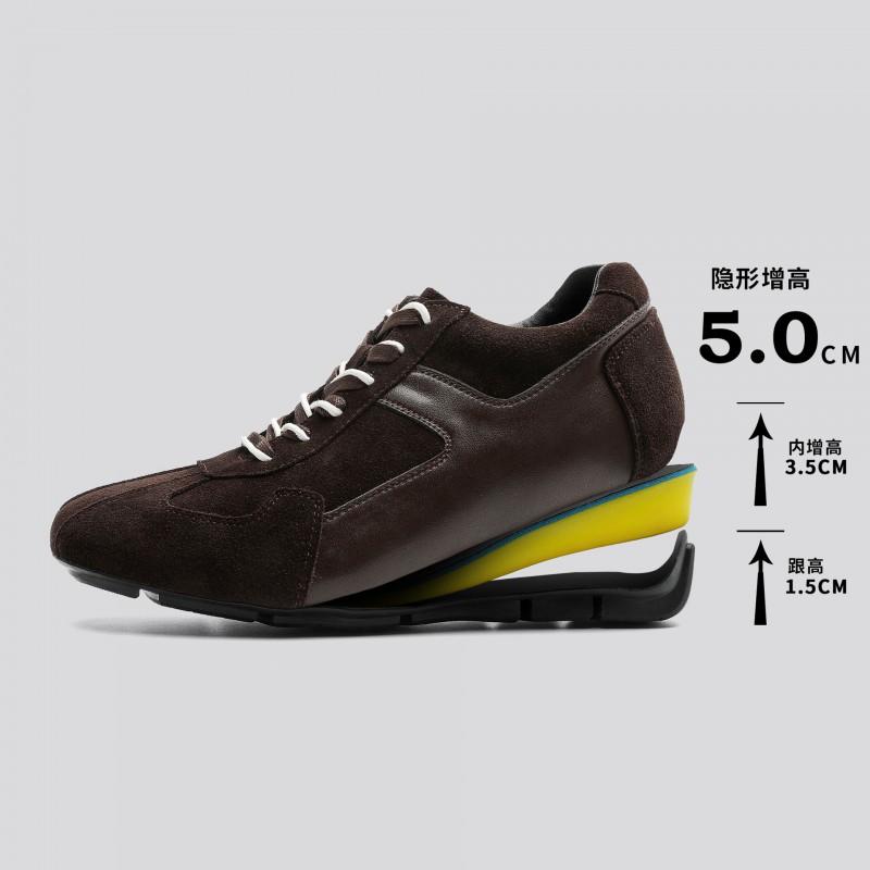 Mens Retro Style Lace-Up Comfortable Casual Shoes Daily Wear Lightweight Rubber Sole Breathable Upper