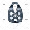Qi Dun Plate Side Double Pulley for Climbing & Rescue