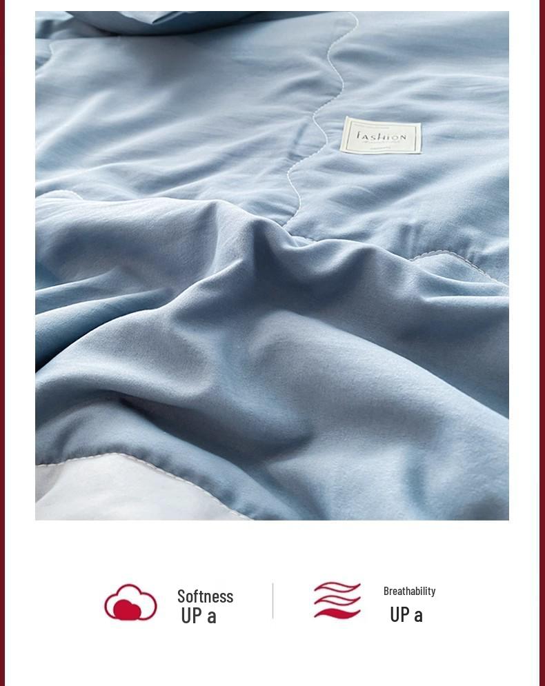 Summer Air-Conditioning Quilt: Lightweight, Machine-Washable, Thin Quilt for Spring, Summer, and Autumn