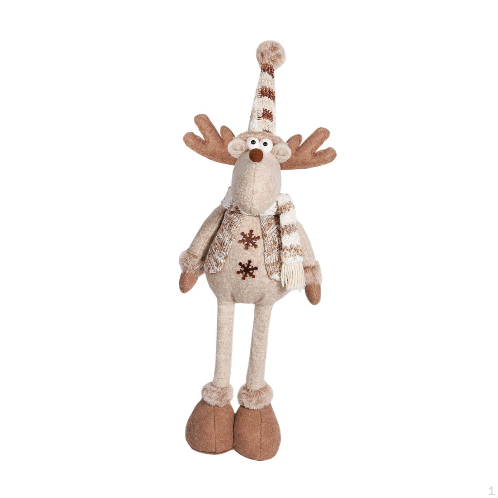 

Різдвяна лялька Ялинка Висячий декор Плюшева прикраса Різдвяна м яка іграшка Шарм ручної роботи Мила Elk