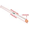Engine Oil Dipstick for 1992-2001 1999-2000 15650P30000 Replacement Engine Oil Dipstick Stainless Steel Dipstick