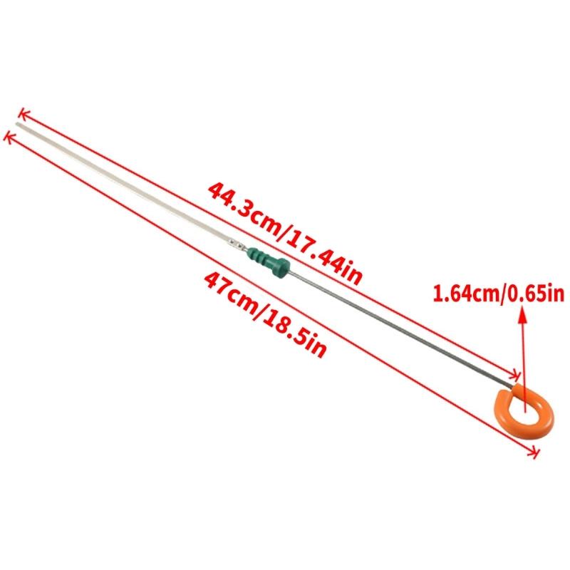 Engine Oil Dipstick for 1992-2001 1999-2000 15650P30000 Replacement Engine Oil Dipstick Stainless Steel Dipstick