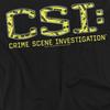 CSI Unisex-Erwachsenen Collage-Logo T-Shirt
