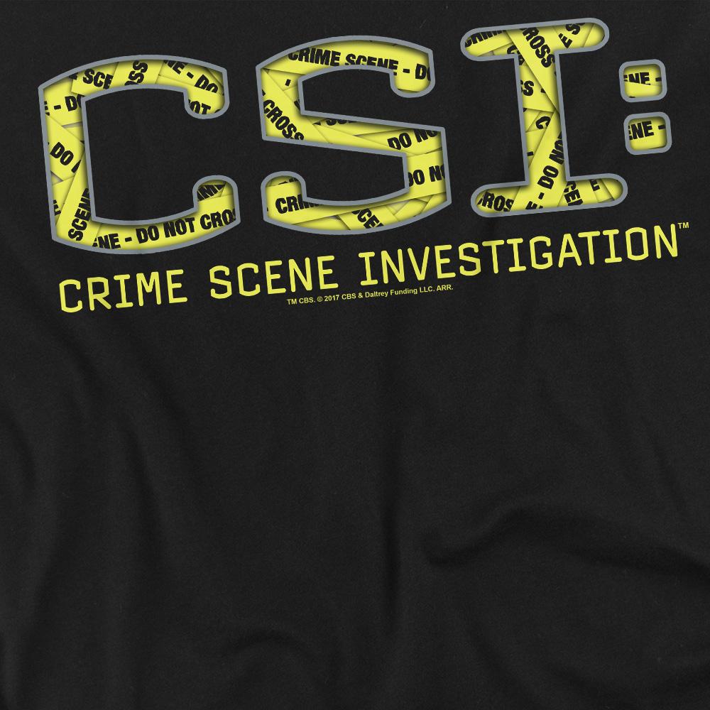CSI Unisex Adult Collage Logo T-Shirt