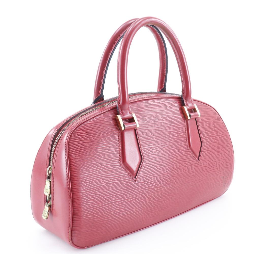 LOUIS VUITTON Jasmin Handbag M52087 Castilian red Red Epi Leather Women Used