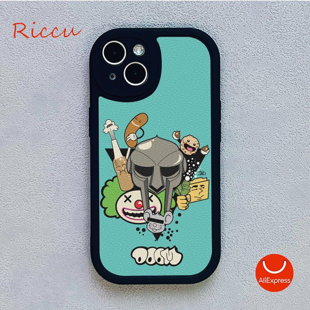 Iphone MF DOOM Rapper Telefon Kılıfı Iphone 14 13 11 12 Pro MAX 13 12MiNi 7 8 plus iphone14 XS XR Kuzu Derisi Koruyucu Kılıflar