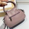 Bolsa Feminina de Couro Genuíno 2025 Nova Retrô Couro Bovino Camada Superior Bolsa de Mão Simples Versátil Tote Fabricante
