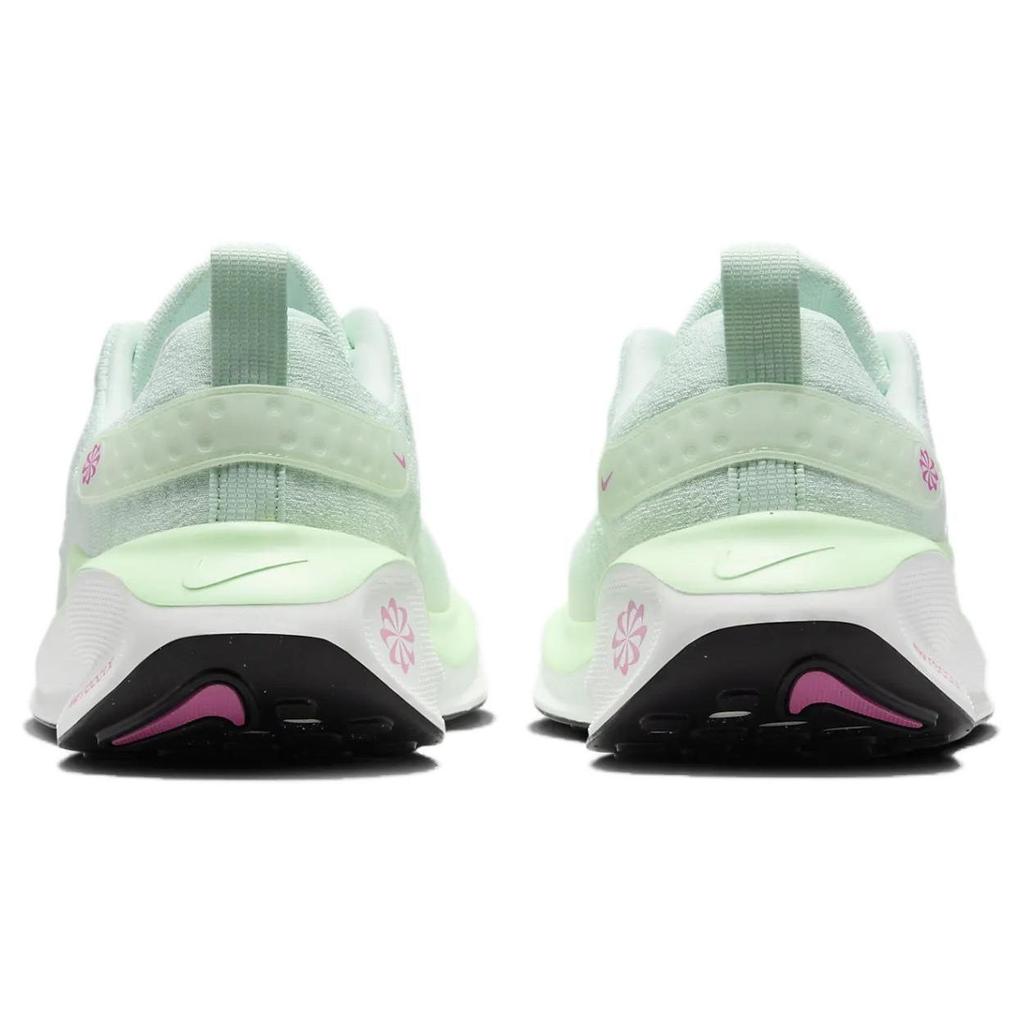 Nike  ReactX Infinity Run 4 Extra Wide Barely Green Women Sneakers Vapor-Green Playful-Pink Black FN0880-303