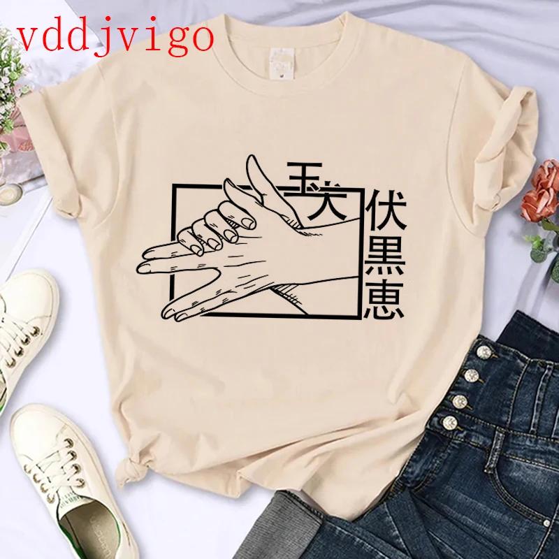 Streetwear Tshirt Japanese Anime Tshirt Jujutsu Kaisen Gojo Satoru Yuji Itadori Unisexga T Shirt Top Tees Clothes Y2k 90s