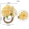 1pcs Flower Shaped Napkin Holder Crafts for Centerpieces Festival Wedding Thanksgiving Home Kitchen Decor