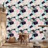 Roses wallpaper in muted colors for the living room and bedroom 50x1000