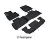 Waterproof Anti-Slip Car Floor Mats for Six or Seven-Seater Models