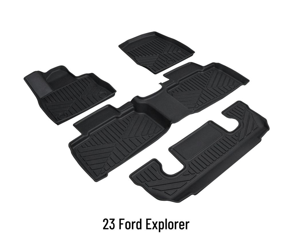 Waterproof Anti-Slip Car Floor Mats for Six or Seven-Seater Models