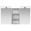 Bathroom Cabinet Set 3 Pcs 110 X 10.5 X 60.5 Cm Particleboard