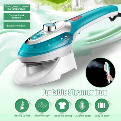 Vapeur ménager 220V Machine à repasser à vapeur verticale avec fer à vapeur, brosse, fer pour repasser les vêtements pour la maison 1000W