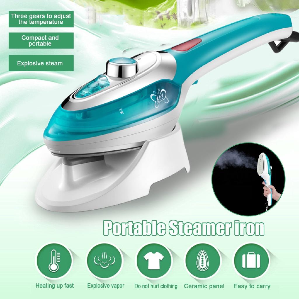 220V Household Steamer Vertical Steam Ironing Machine with Steam Iron, Brush, Iron for Ironing Clothes for Home 1000w