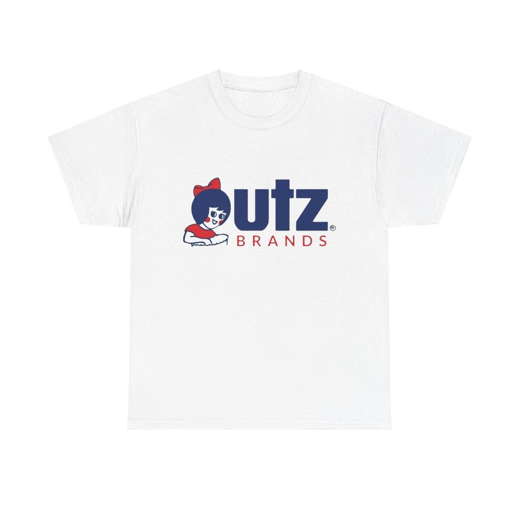 Men's Summer Tee Cotton UTZ Snacks Chips Retro Graphic T Shirt Unisex Heavy Cotton Tee Gift Vintage