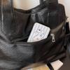 Retro old tote bag shoulder underarm bag