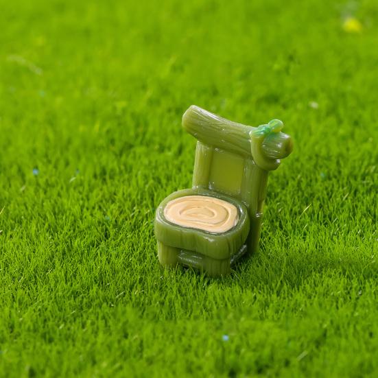 Micro Landscape Ornament Forest Theme Miniature Desktop Decoration Resin Figurines for Bookshelf And Flower Pot