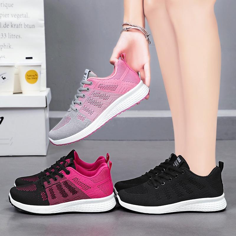 Jinshiyuan | Shoes Women's Shoes New Large Size Sneakers Fashion Versatile Single Shoes Soft Sole Casual Shoes